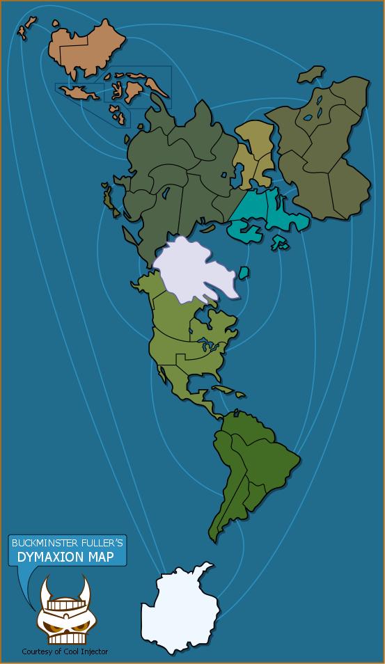 the map